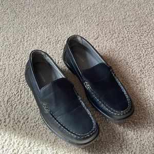 Boys black dress shoes